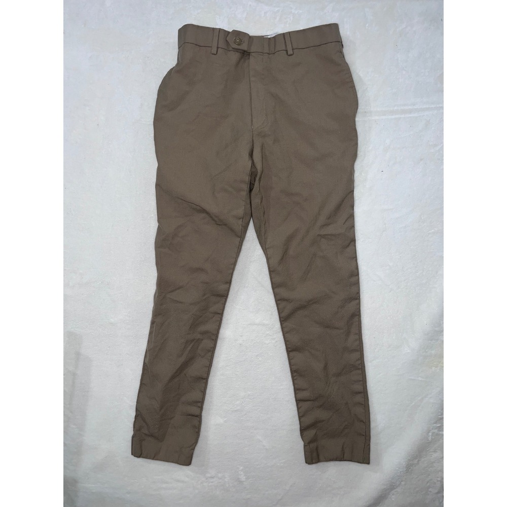 Lauren Ralph Lauren Total Comfort Brown 100% Wool Dress Pants Mens 30W 30L - Picture 4 of 9